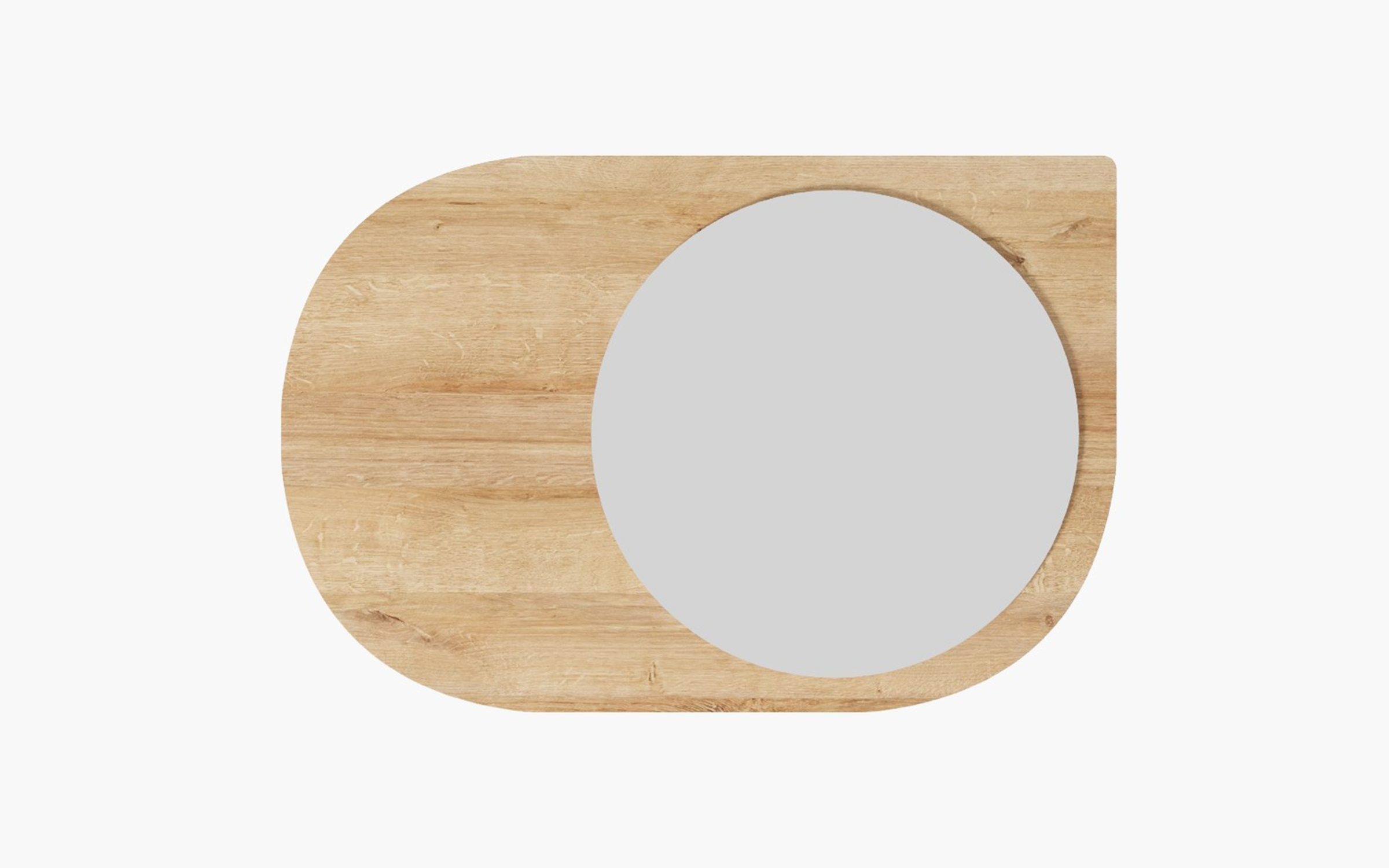 Mirror 60/90 cm Pubble, oak  1